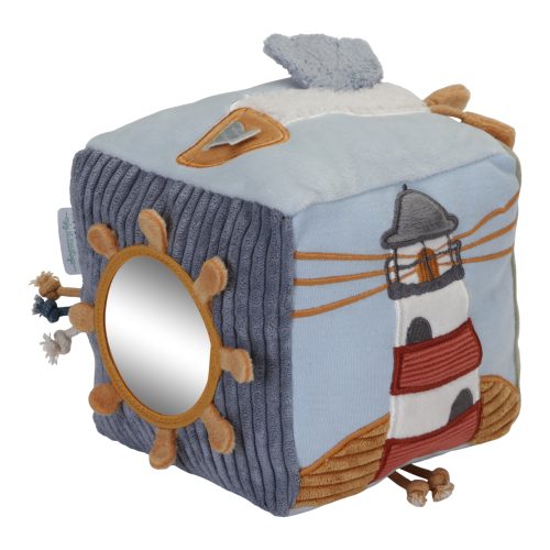 jouet en forme de cube en tissu doux avec activités Little Dutch jouet d'éveil pour bébé boutique bébé saint pierre ILE DE LA REUNION 974