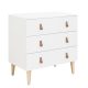 Commode SOFIA avec poignées tendance en cuir