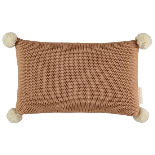 Coussin tricoté SO NATURAL BISCUIT