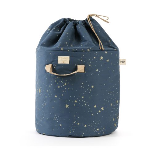 Grand Sac à jouets BAMBOO GOLD STELLA NIGHT BLUE