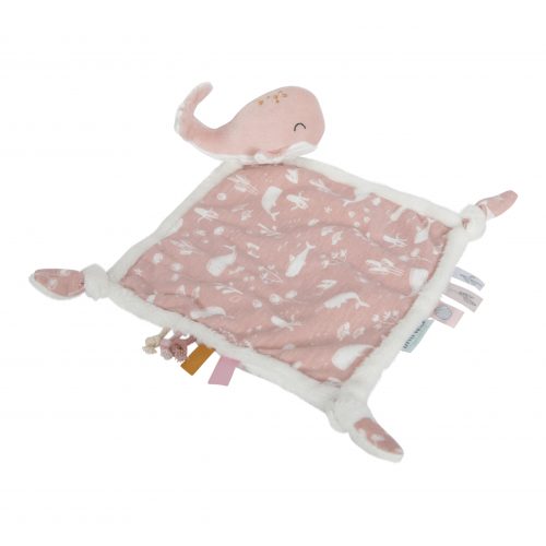 Doudou BALEINE Rose Océan