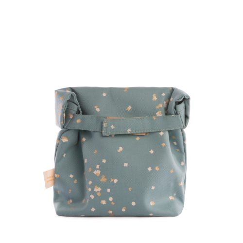 Sac à gouter écologique TOO COOL GOLD CONFETTI MAGIC GREEN