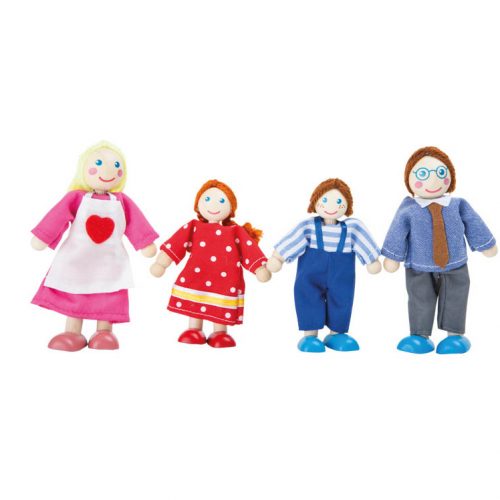 Famille de poupée pour maison de poupée