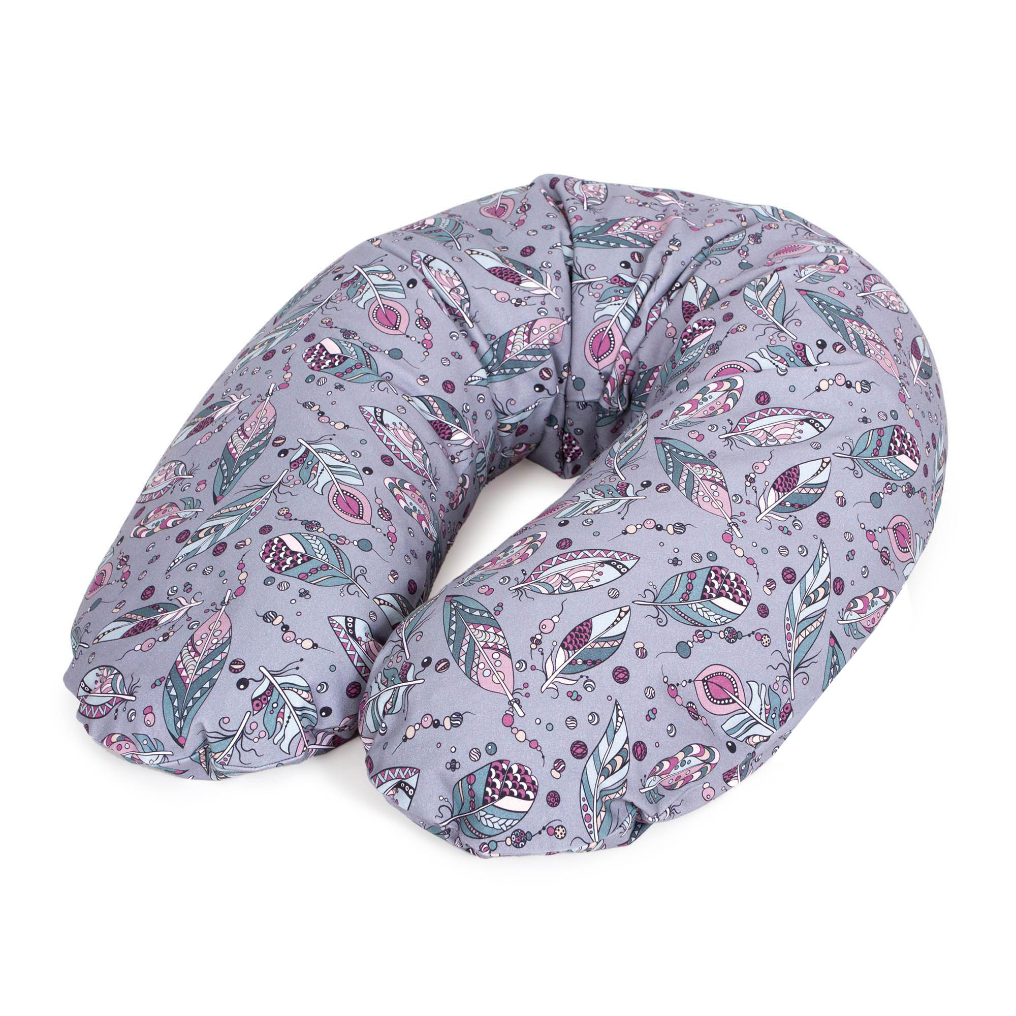 Coussin d'allaitement multifonction - MOGOI - Étoile sur blanc - Coton