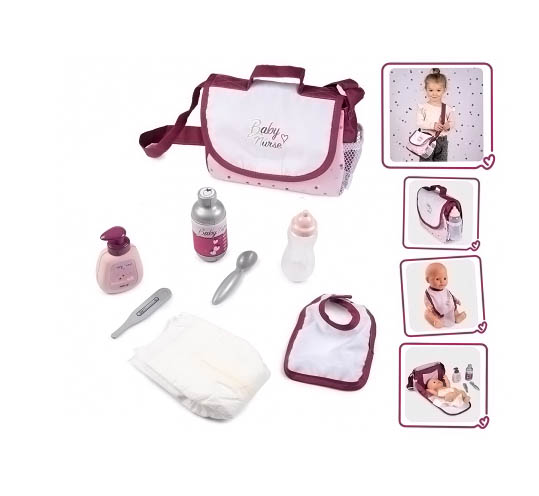 Sac à langer pour poupons - Jouet d'imitation & accessoires bébé Janod