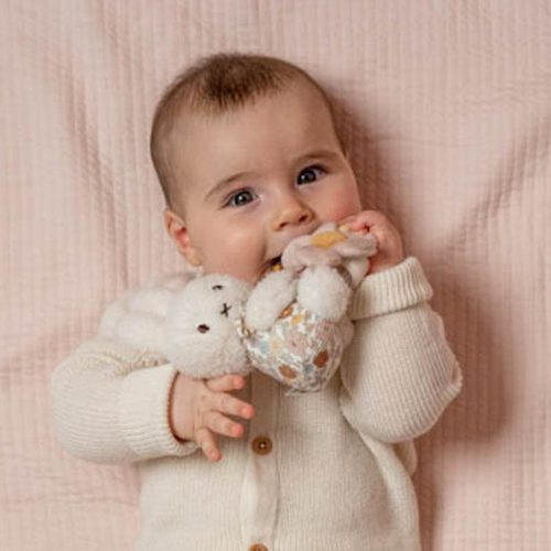 hochet Miffy avec anneau SUNNY jeu éveil bébé little dutch magasin de jouet en bois st pierre 97410 livraison à la réunion 974