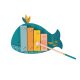 Xylophone en bois BALEINE LE VOYAGE D'OLGA revendeur MOULIN ROTY magasin jouets saint pierre ile de la reunion 974