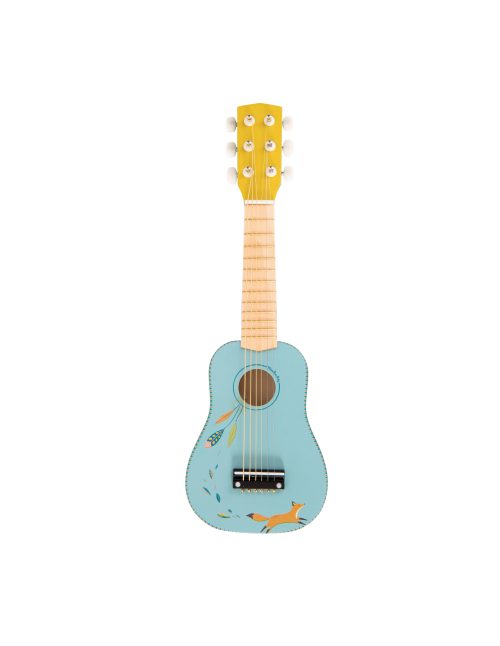 Guitare en bois LE VOYAGE D'OLGA revendeur MOULIN ROTY magasin jouets saint pierre ile de la reunion 974