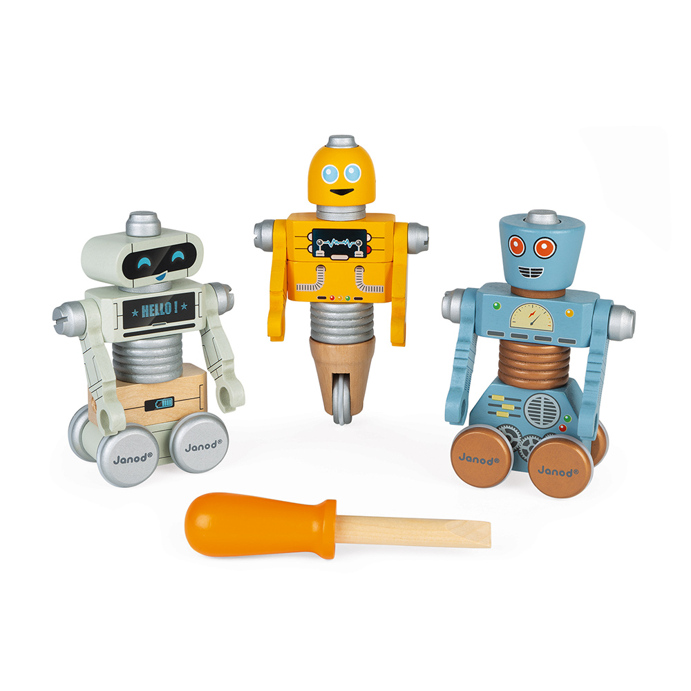 ② Set robot pâtissier en bois pour enfant — Jouets