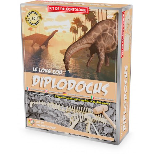 Kit d'archéologie DIPLODOCUS magasin jouet original saint pierre de la réunion