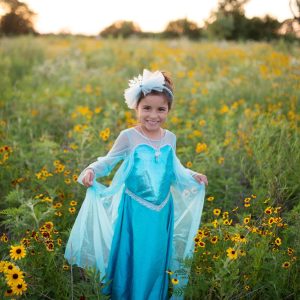 Costume Robe La Reine des neiges 2 Elsa Enfant - 3 - 4 ans (en stock)