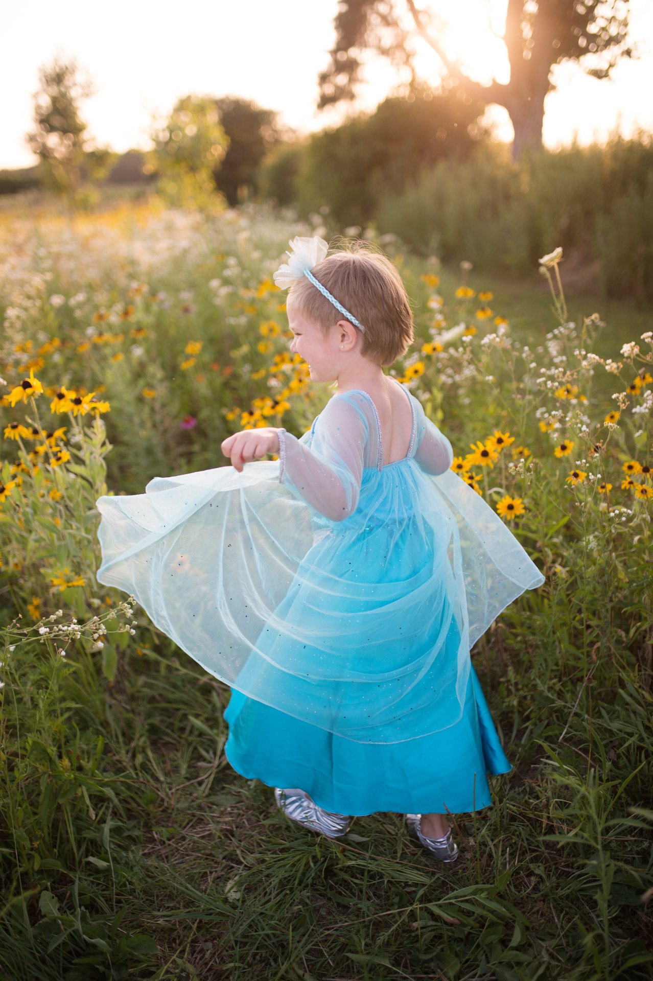 Robe reine des neiges de Great Pretenders pour les enfants 5-6 ans