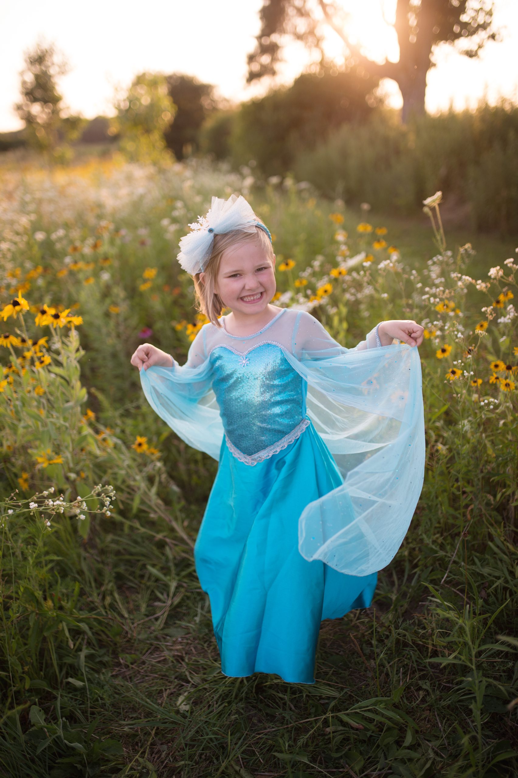 Robe reine des neiges de Great Pretenders pour les enfants 5-6 ans