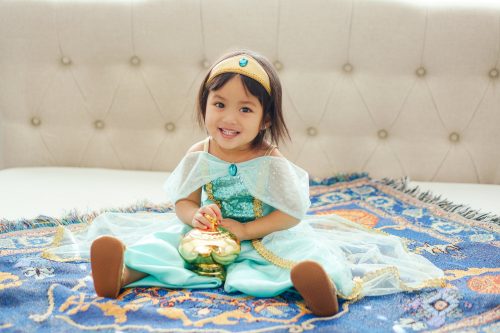 Robe deluxe princesse jasmine aladdin déguisement enfant magasin de jouet enfant déguisement enfant saint pierre ile de le Reunion 974 97410