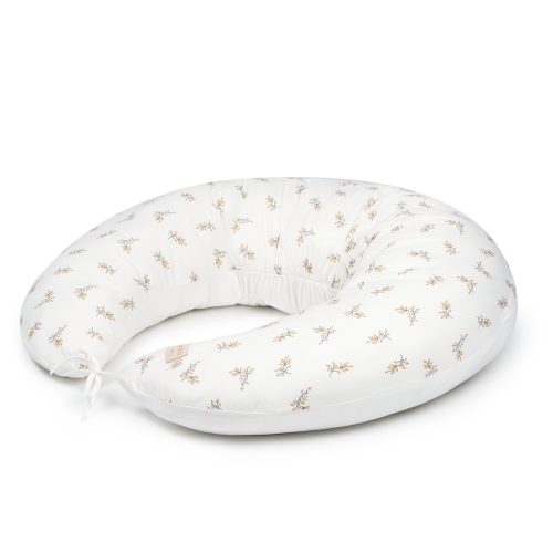 Coussin d'allaitement en coton bio FLORE livraison nobodinoz reunion