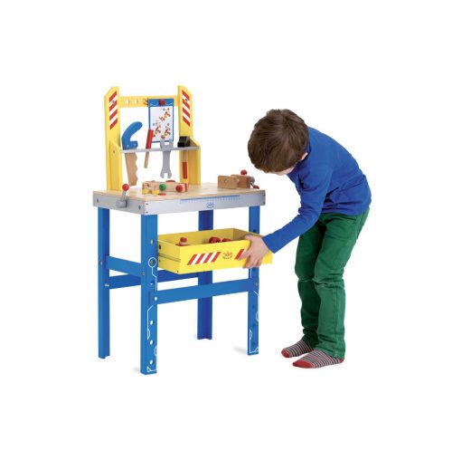 Etabli batibloc revendeur officiel VILAC bricolage jouet en bois magasin de jouet saint pierre 97410 La Réunion 974