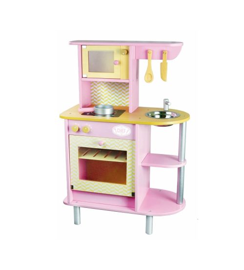 Cuisine pink cuisine en bois fille revendeur officiel VILAC cuisine en bois jouet en bois magasin de jouet saint pierre 97410 La Réunion 974