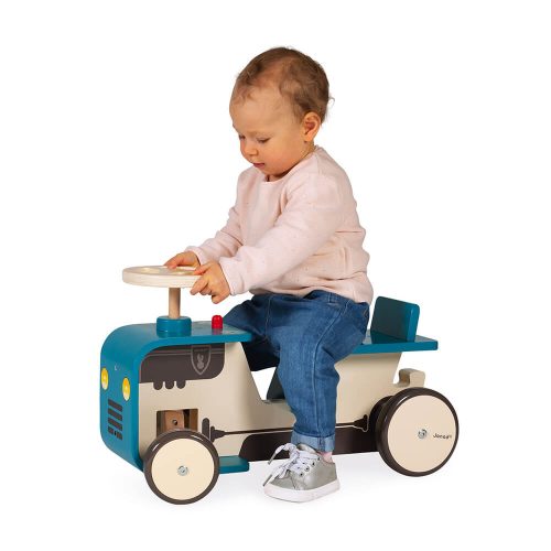 porteur tracteur voiture bébé revendeur officiel JANOD jouet en bois magasin de jouet saint pierre 97410 La Réunion 974