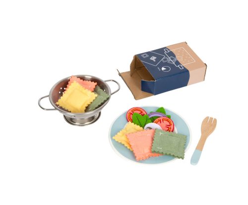 Kit de cuisine pour pâtes ustensile de cuisine accessoires marchandes jouet en bois magasin de jouet saint pierre 97410 La Réunion 974