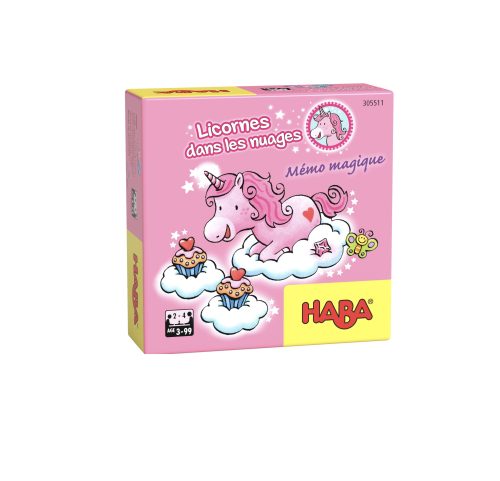 Licorne dans les nuages memo jeu de société revendeur officiel HABA magasin de jouets La Réunion 97400 saint-Pierre 97410