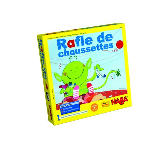 Rafle de chaussettes jeu d'observation jeu de société revendeur officiel HABA magasin de jouets La Réunion 97400 saint-Pierre 97410