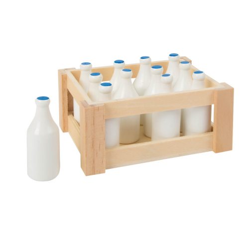 bouteilles de lait accessoires marchandes et cuisines produit ménager jouet en bois magasin de jouet saint pierre 97410 La Réunion 974