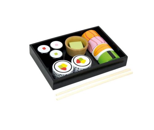 sushi aliments marchande et cuisine jouet en bois magasin de jouet saint pierre 97410 La Réunion 974