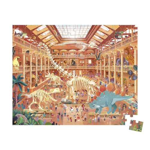 Puzzle 100 pièces musée histoire naturelle jouet en bois pour enfant magasin de jouet saint pierre 97410 La Réunion 974