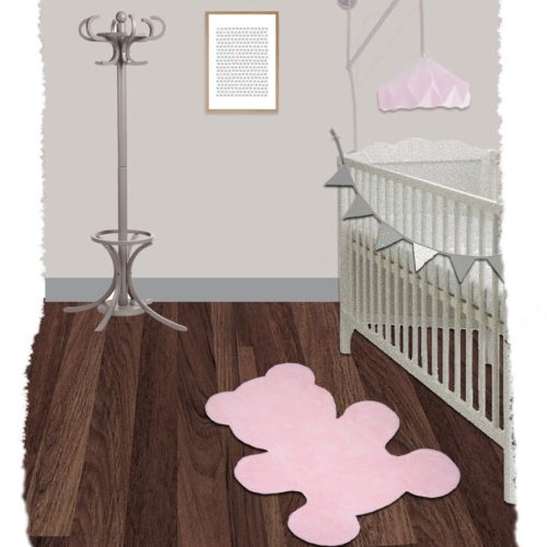 tapis lavable en machine coton déco chambre d'enfant et bébé la réunion 974
