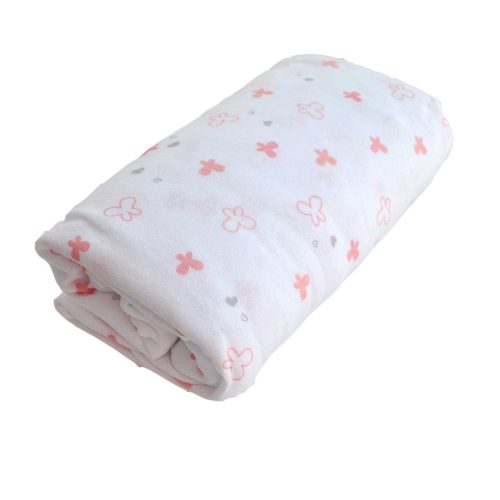 Drap-housse Imprimé Flowers Pour Lit Bébé 60x120 Cm - Coton, Extensible, Label Oeko-Tex - Marque Mon P'tit Dodo - 4