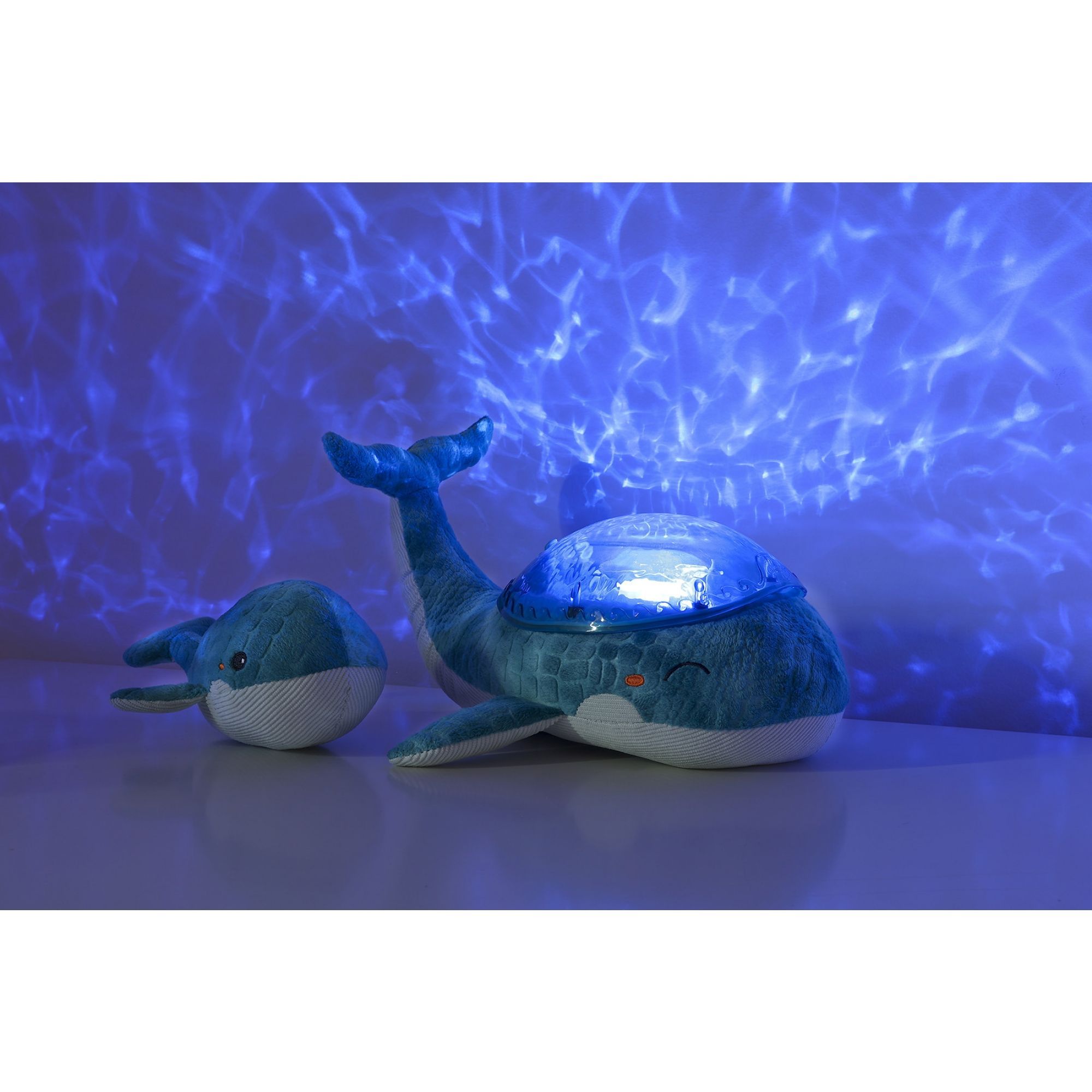 Pabobo Veilleuse/projecteur Baleine Aqua Dream