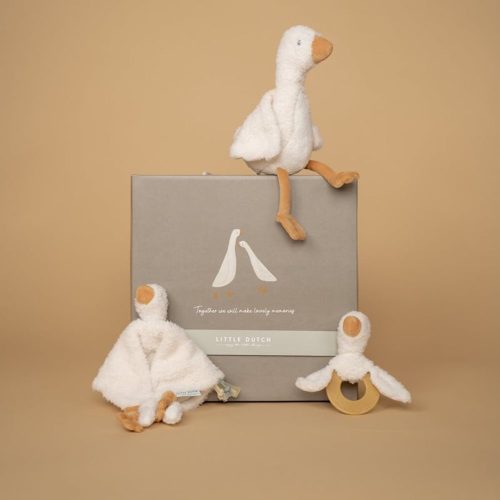 Coffret de naissance little goose cadeau naissance baby shower revendeur LITTLE DUTCH magasin de jouets en bois st pierre 97410 livraison la Réunion 974