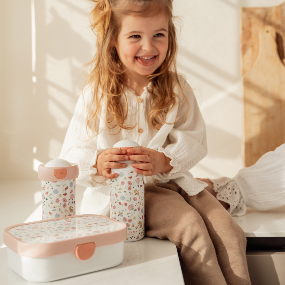 Boîte à Déjeuner Enfant Mepal Campus Personnalisable – Compartiments, Fourchette Incluse – Sans BPA, Lavable Au Lave-vaisselle