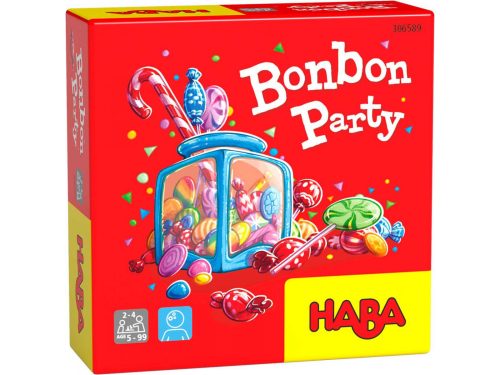 BONBON PARTY jeu de rapidité jeu de société enfant revendeur officiel HABA à la réunion 974 livraison toute l'ile magasin de jouets en bois à st pierre 97410