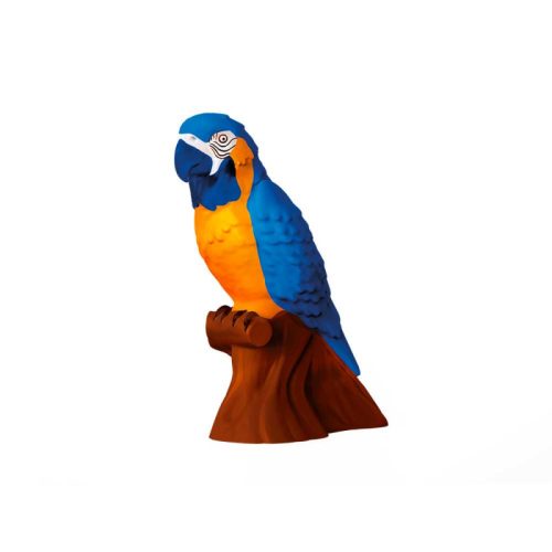Espèce protégées Ara bleu MAKO MOULAGES création de figurines en plâtre loisirs créatifs magasin de jouet en bois à st pierre 97410 livraison la réunion 974