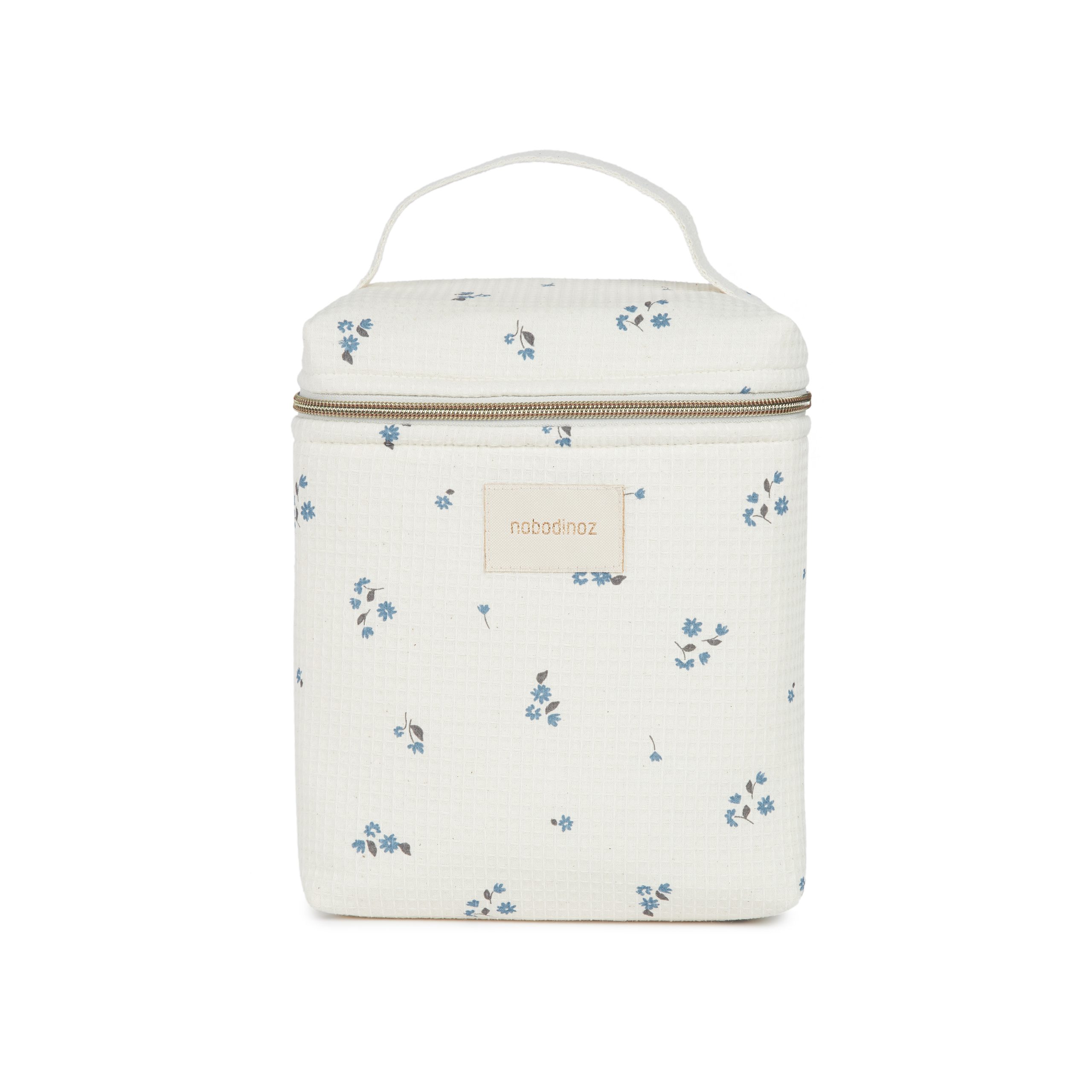 Sac isotherme en coton bio CONCERTO LILY BLUE