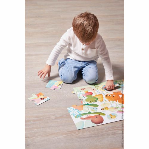 Puzzle 20 pièces LES COMPAGNONS DU JARDIN puzzle pour les petits de 2 ans jouet en bois pour enfant magasin de jouet saint pierre 97410 La Réunion 974