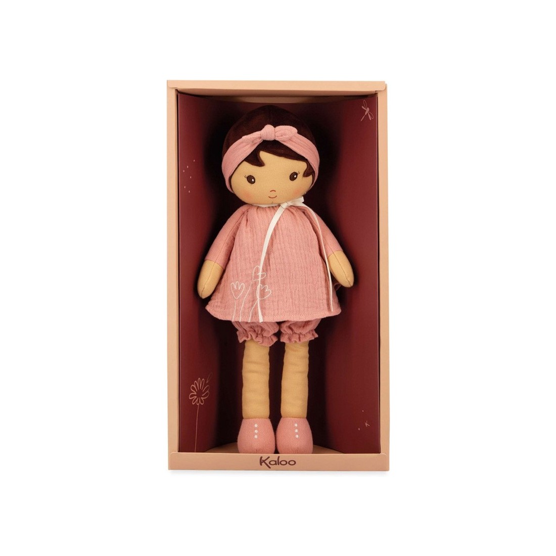 Poup e En Tissu AMANDINE 25cm