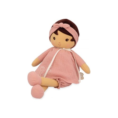 Poupée en tissu AMANDINE marque KALOO poupée de qualité poupée chiffon magasin de jouets en bois à st pierre 97410 Livraison LA REUNION 974