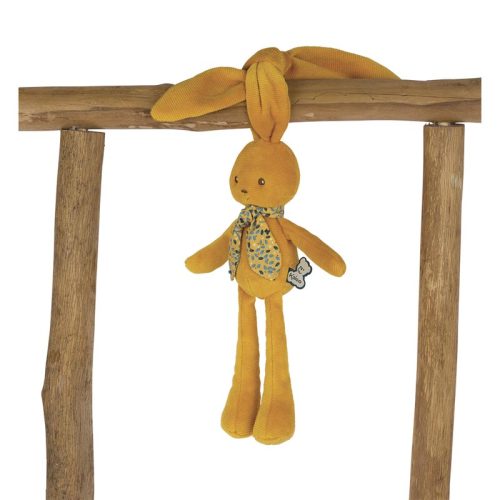 Peluche pantin lapin Ocre marque KALOO peluche de qualité idée cadeau bébé magasin de jouets en bois à st pierre 97410 Livraison LA REUNION 974