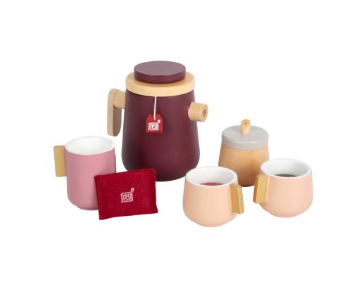 Set de café et de thé en bois jeu d'imitation boutique de jouets pour enfants saint pierre reunion livraison 974