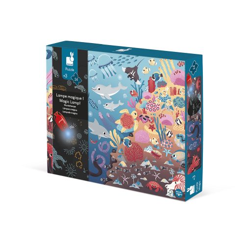 Puzzle Magique 24 pièces L'OCEAN revendeur JANOD jeu et jouet éducatif saint pierre reunion magasin de jouet pour enfant ile de la reunion 974