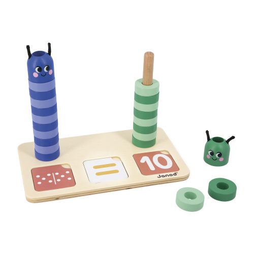 Jeu Composition et Comparaison des nombres PÉDAGOGIE jeu montessori revendeur officiel JANOD magasin de jouet en bois à st pierre 97410 livraison LA REUNION 974