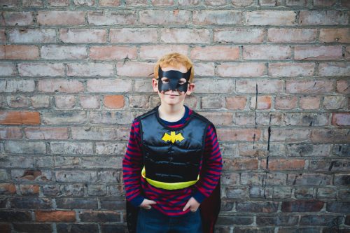 Déguisement réversible avec masque de SUPERHÉROS Déguisement enfant lavable en machine boutique jouets déguisement pour enfant saint pierre ILE DE LA REUNION livraison sur tout l'ile 974 garçon Batman superman